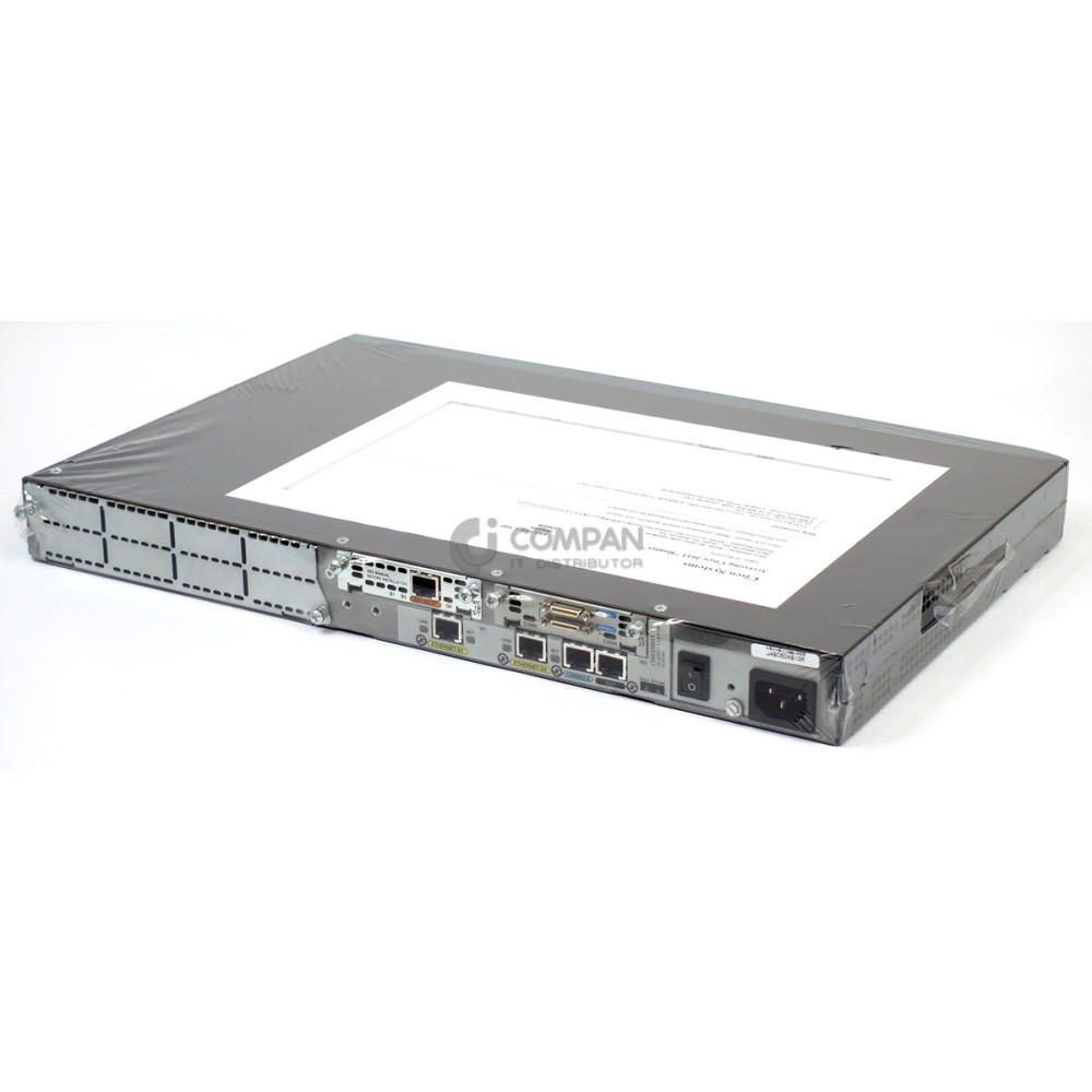 CISCO 2611 DUAL ETHERNET MODULAR ROUTER W/ WIC1B WIC2T